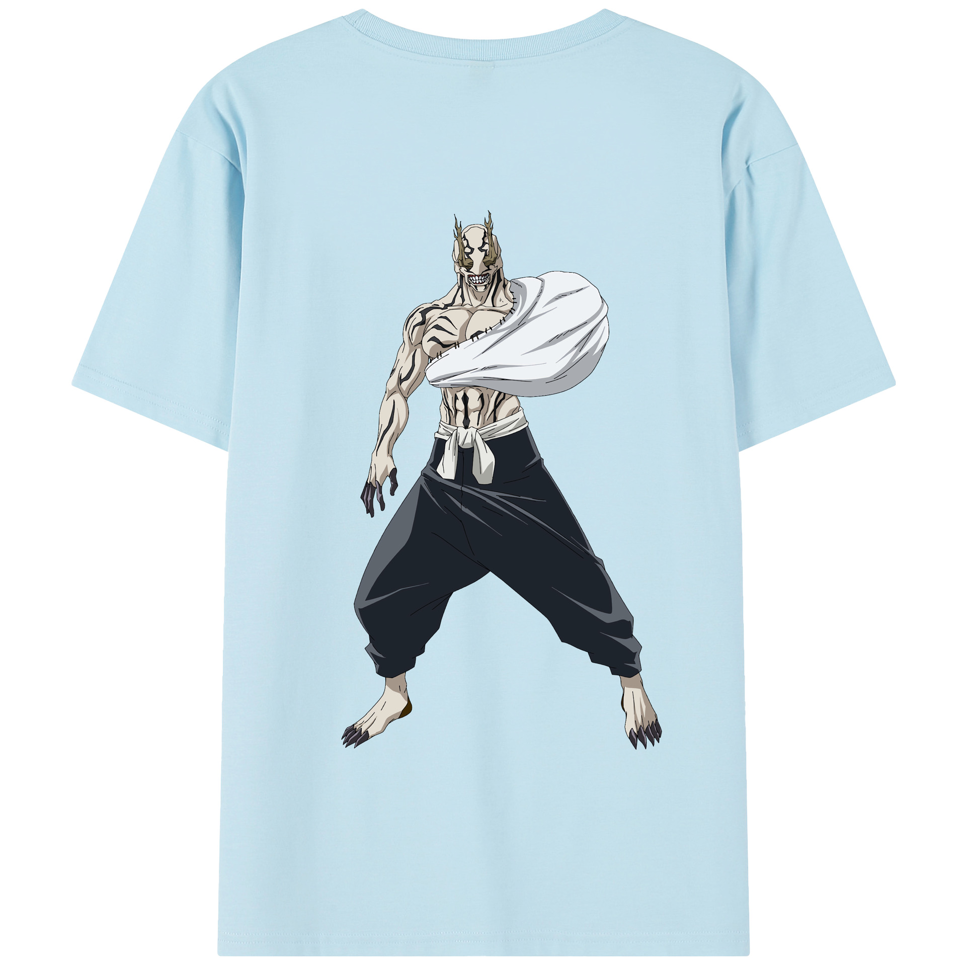 （画像用） 呪術廻戦 Jujutsu Kaisen 綿100％半袖Tシャツ（背面プリント）